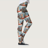 Leggings Biewer Terrier Chien dans la boue Laisser il neige (Droite)