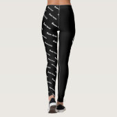 Leggings Biewer Terrier Dessin Chien et Chien Nom et race (Dos)