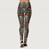 Leggings Biewer Terrier Halloween Éffrayant (Dos)