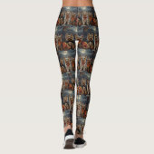 Leggings Biewer Terrier Halloween Épouvantable (Dos)