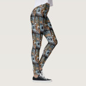 Leggings Biewer Terrier With Christmas Lights Holiday (Droite)