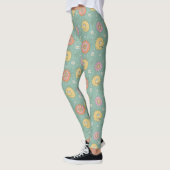 Leggings Big Bird | Good Vibes Floral Pattern (Gauche)