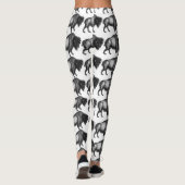 Leggings Big Bison Buffalo Thunder-Cove  (Dos)