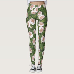 Leggings Big Bloom Camellia Charme