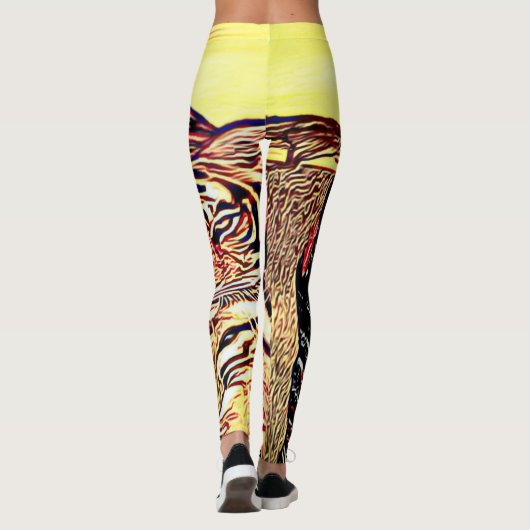 Leggings Big Cat Models : Boss Bengal Tiger 01-02 (Dos)