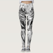 Leggings Big Cat Models : Mad Tigers 01-04 (Devant)
