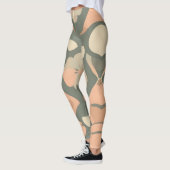 Leggings Bio Artistique - Conception Soft sans cou (Gauche)