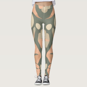 Leggings Bio Artistique - Conception Soft sans cou