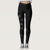 Leggings Birman / Ragdoll tabby crème Point Chats & Pattes (Devant)