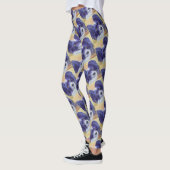 LEGGINGS BLACK AND WHITE PAPILLON (Gauche)