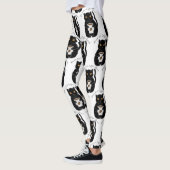 Leggings Black Cat Coffee Break Thunder_Cove  (Gauche)