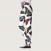 Leggings Black Colorful Butterflies (Gauche)