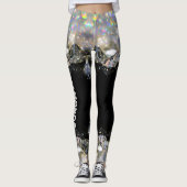 Leggings Black Diamond Moderne Mode tendance Modèle Sport (Devant)