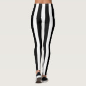 Leggings black funky linear love (Dos)