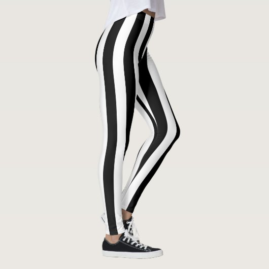 Leggings black funky linear love (Droite)