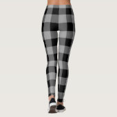 Leggings Black Grey Check (Dos)
