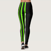 Leggings Black & Lime Jester (Dos)