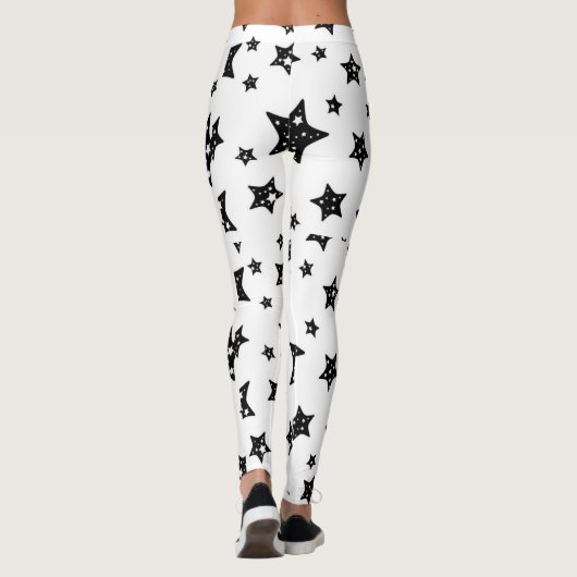 Leggings Black Stars (Dos)