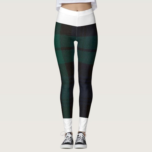 Leggings Black Watch Tartan (Devant)