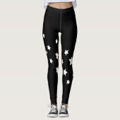 Leggings Black White (Devant)