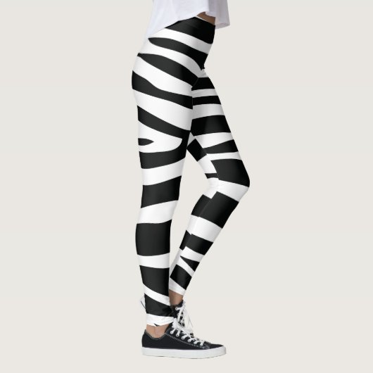 Leggings black zebra  (Droite)