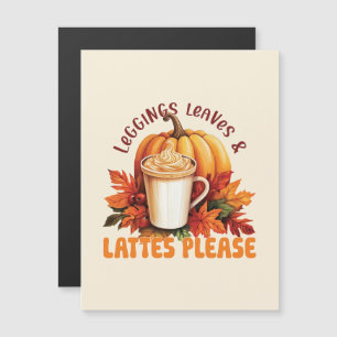 Leggings, bladeren en lattes alsjeblieft - Herfst 