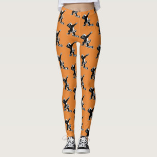 Leggings Blaireau de miel tamponnant