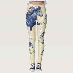 Leggings Blámóða