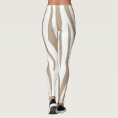 Leggings blanc beige (Dos)