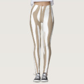 Leggings blanc beige (Devant)