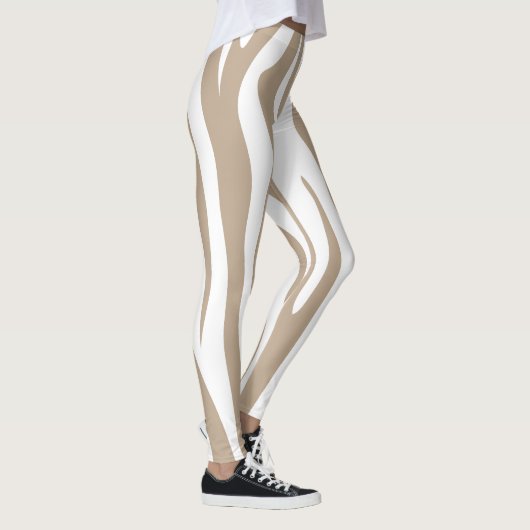 Leggings blanc beige (Droite)