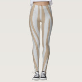 Leggings blanc beige (Devant)