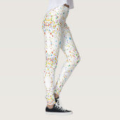 Leggings Blanc de confettis (Droite)