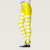 Leggings Blanc et jaune (Gauche)