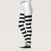 Leggings Blanc et noir (Gauche)