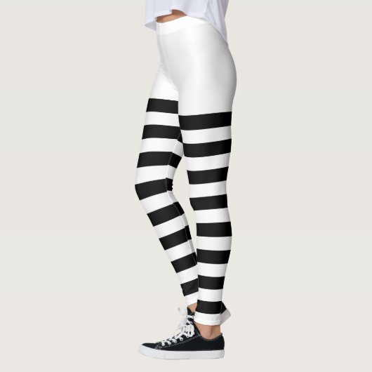 Leggings Blanc et noir (Gauche)