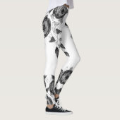 Leggings Blanc Noir Et Gris (Droite)