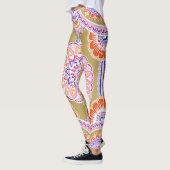 Leggings Blanc sur la couleur 2 de carton (Gauche)