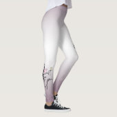 Leggings blanco con párajos (Droite)