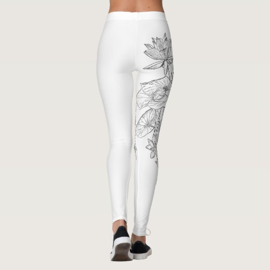 Leggings blancs (Dos)
