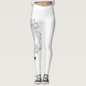 Leggings blancs (Devant)
