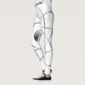 Leggings blancs atomiques (Gauche)