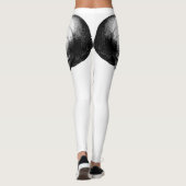 Leggings blancs crâne (Dos)
