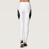 Leggings blancs crâne (Dos)