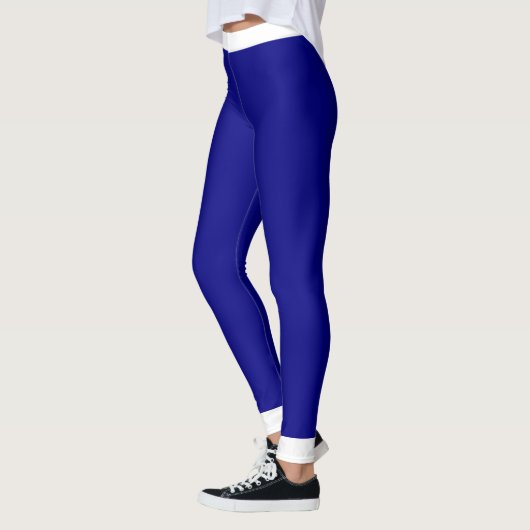 Leggings blancs de la Marine (Gauche)