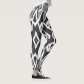 Leggings blancs et noirs "Ratti_Creative_Arts" (Droite)