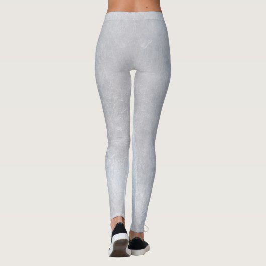 Leggings blancs givrés (Dos)