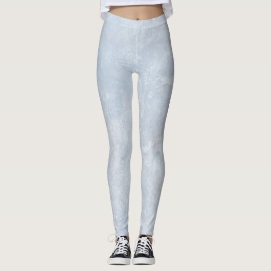 Leggings blancs givrés (Devant)