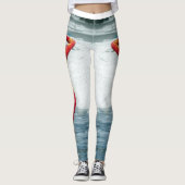 Leggings blancs pour la plage (Devant)