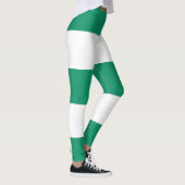 Leggings Blancs verts et blancs (Droite)